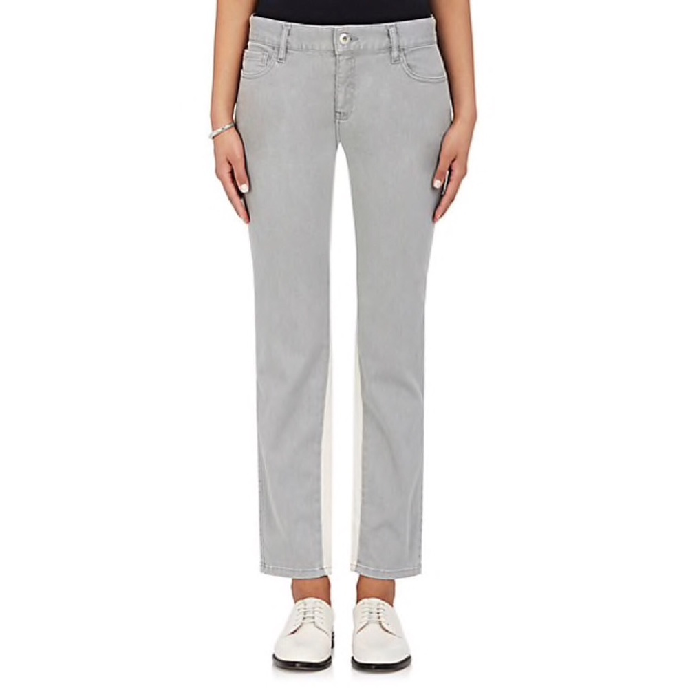EACH X OTHER Striped-Inseam Jeans